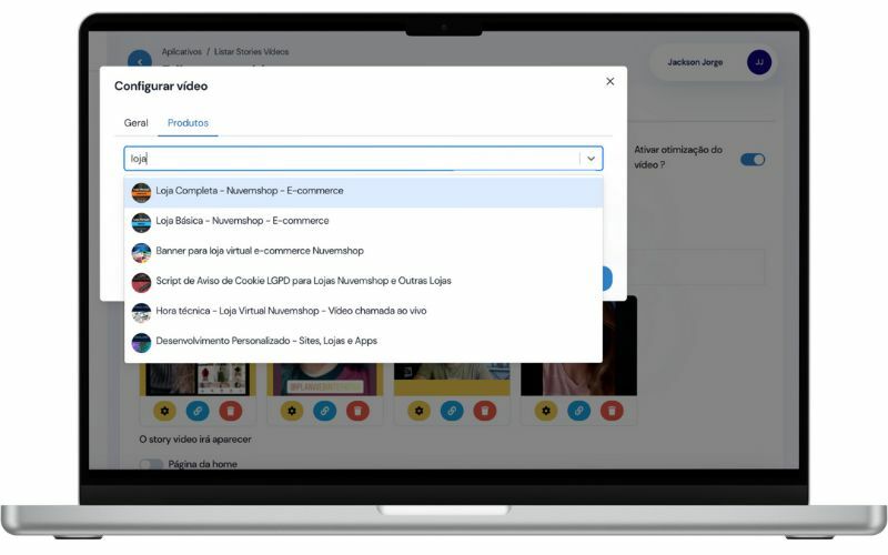 Pode marcar produtos